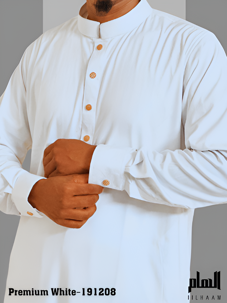 Premium White Panjabi-191208